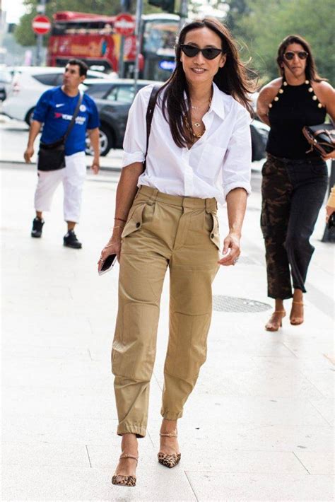 cargo pant outfits    chic   wear