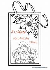 Colorat Ziua Mamei Planse Desene Martie Fise Pentru Felicitare Flori Educative Pamantului Imaginea Alege Panou sketch template