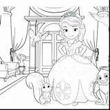 Sofia Coloring Pages First Getcolorings Printable sketch template