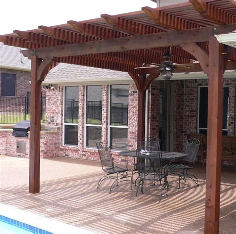 wooden patio covers give high aesthetic    protection