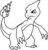 Pokemon Charmander Charmeleon Coloring Pages Evolution Printable Pokémon Color Print Getcolorings Kids Coloringpages101 Getdrawings sketch template