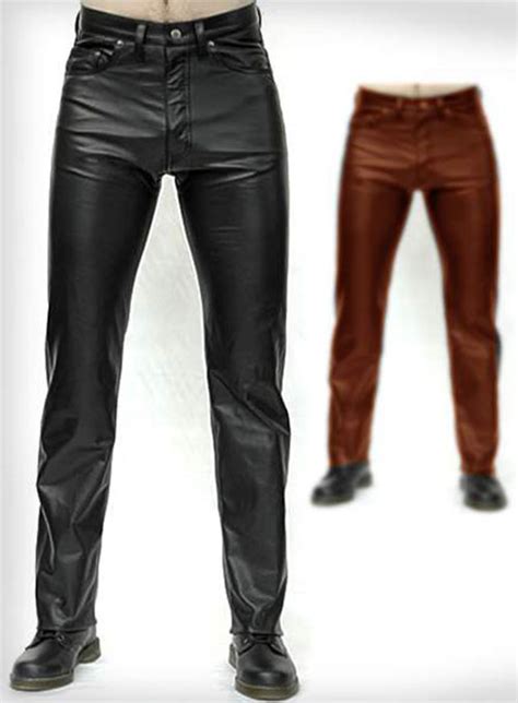 Leather Pants Jeans Style Leather Pants [leather Jeans