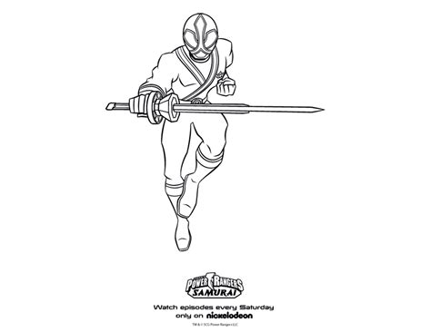 red power rangers coloring pages   print