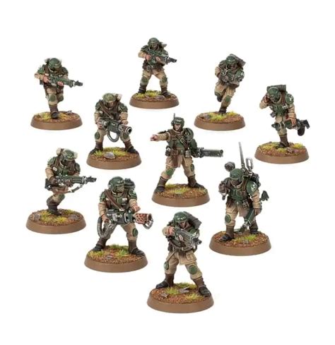 cadian shock troops cadia stands  build instructions