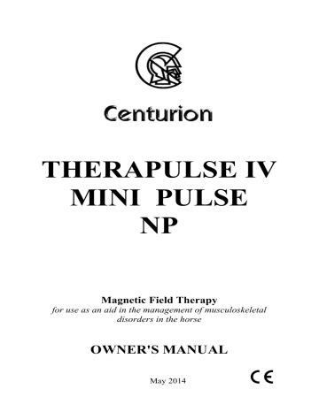 centurion therapulseminipulse owner manual manualzz