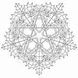 Coloring Pages Winter Solstice Yule Color Mandala Pagan Christmas Adult Wiccan Printable Sheets Deviantart Da Book Mandalas Wicca Holly Axis sketch template