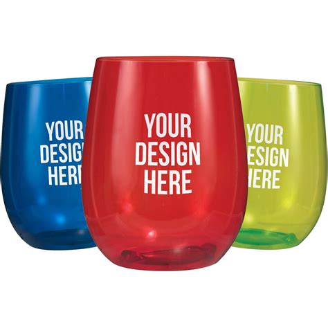 personalized wine glasses quality logo products
