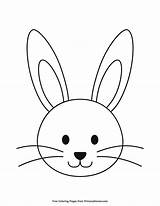 Hase Hasenkopf Malvorlagen Kostenlos Malvorlage Druckbares Kopf Primarygames Einfache Ostern Zeichnung Kaninchen Oster Kostenloses Gemerkt sketch template