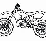 Motorcycle Coloring Kawasaki Pages Drawing Line sketch template