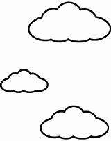 Nubes Clouds Nuage Coloriages Wolke Colorear24 Wolken Colorier Montón Aquí Clipartmag Netart sketch template