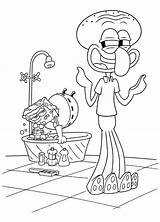 Coloring Spongebob Squarepants Kleurplaten Schwammkopf Mewarnai Gambar Colorare Kleurplaat Disegni Sponge Malvorlagen Malvorlage Pintrest Squidward Pianetabambini Kostenlos Ausmalbild Scooby Doo sketch template