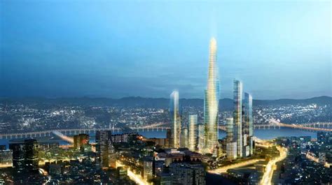 yongsan tower seoul skyscraper building  rex  architect