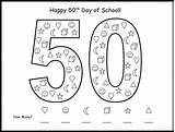 50th Goodies sketch template