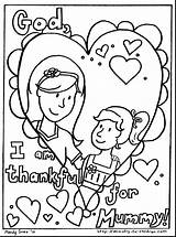 Coloring Pages Print Mother Getcolorings Mothers sketch template