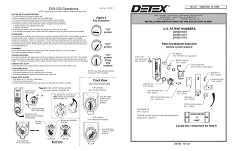 detex eax  installation instructions   manualslib