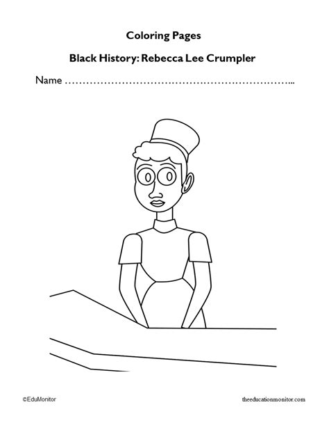 kindergarten black history coloring pages  fun   learn edumonitor