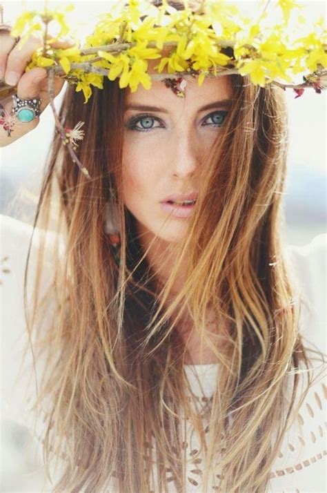 top 30 hippie hairstyles to give a funky look to ur hairs