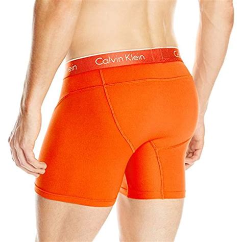 Calvin Klein Underwear Air Fx Micro Boxer Briefs In Orange For Men Lyst
