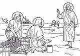 Colorat Andrei Sfantul Peter Fishermen Planse Disciples Dibujo Bibel Universdecopil Petru Vbs Disciple Confession Recursos Catequesis sketch template