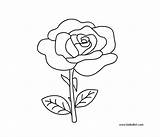 Rose Dotted Drawing Coloring Pages Line Dot Printable Flower Flowers Roses Drawings Getdrawings Choose Board sketch template