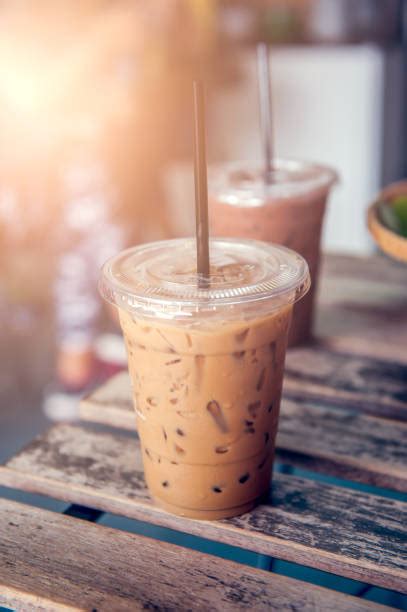 iced coffee plastic cup stock  pictures royalty  images istock