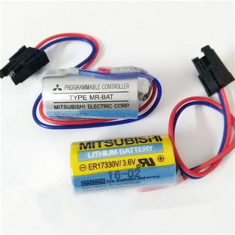 pack  original  mitsubishi erv  bat cnc  mah plc lithium battery batteries