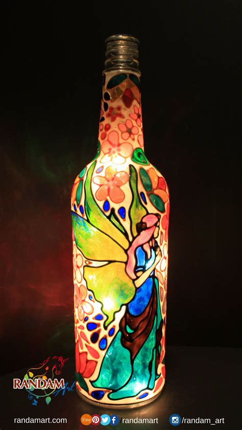Hand Painted Wine Bottles Acrylic Bottle Painting Designs Mundodop