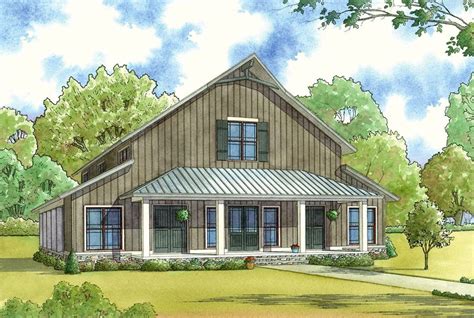 barn style house floor plans square kitchen layout