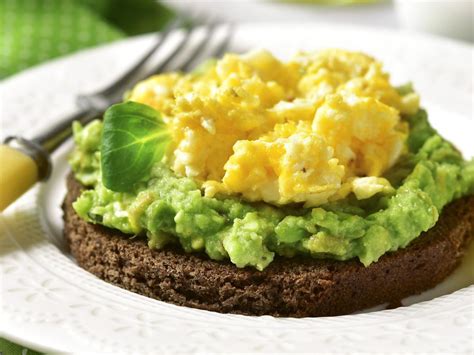 Scrambled Eggs On Toast With Vegemite And Avocado Recipe And Nutrition