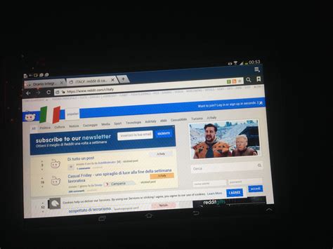 homepage  ritaly  ieri su browser stock android  samsung