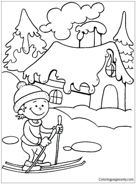 seasons coloring pages creative haven deluxe edition  seasons