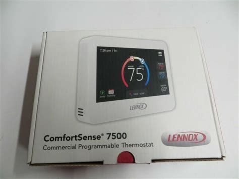 lennox comfortsense   day thermostat  extras  sale  ebay