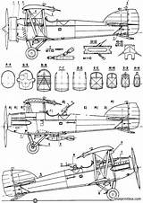 Potez 25 Plan Aerofred Plans Blueprintbox 1924 France sketch template