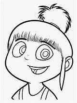 Coloring Pages Despicable Agnes Print Kids Minions Printable Minion Fun Colouring Disney Popular sketch template