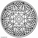 Coloring Kaleidoscope Pages Easy Symmetry Printable Kids Simple Symmetrical Geometric Print Color Sheets Cool2bkids Template Mandala Templates Pokemon Getcolorings Choose sketch template