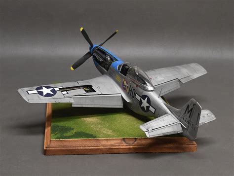p  mustang st plastic model airplane kit  scale