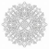 Mandala Complex Coloring Printable Pages Blossom Cherry Color Adult Kids Book Adults Print Designs Getcolorings Colouring Ornamental Sheets Abstract Colo sketch template