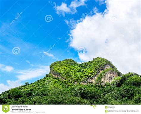 heart shaped mountains stock photo image  magnificent