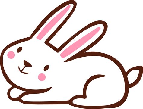 white bunny cartoon png clip art white bunny clipart stunning