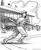 Baseball Sox Boston Coloring4free Jackie Robinson Fenway Catcher sketch template