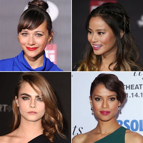 Celebrity Inspired Holiday Hair Ideas 2014 Popsugar Beauty