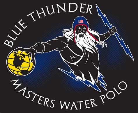 blue thunder masters water polo   blue thunder