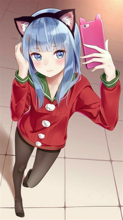 Christmas Anime Girl Pfp