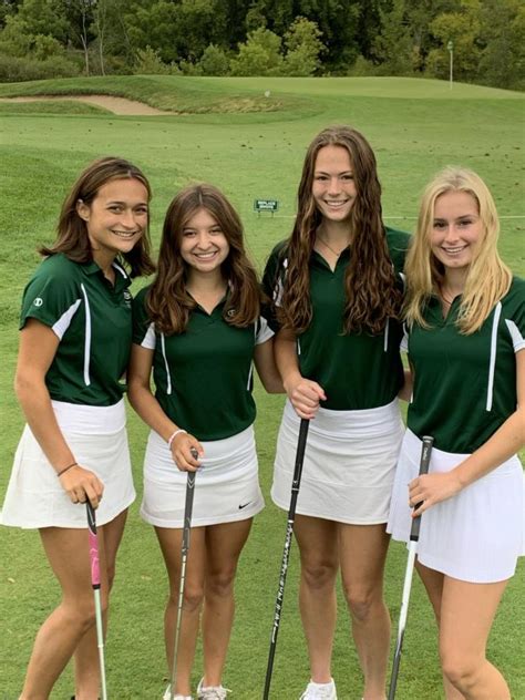 girls golf team misses states   strokes  central trend