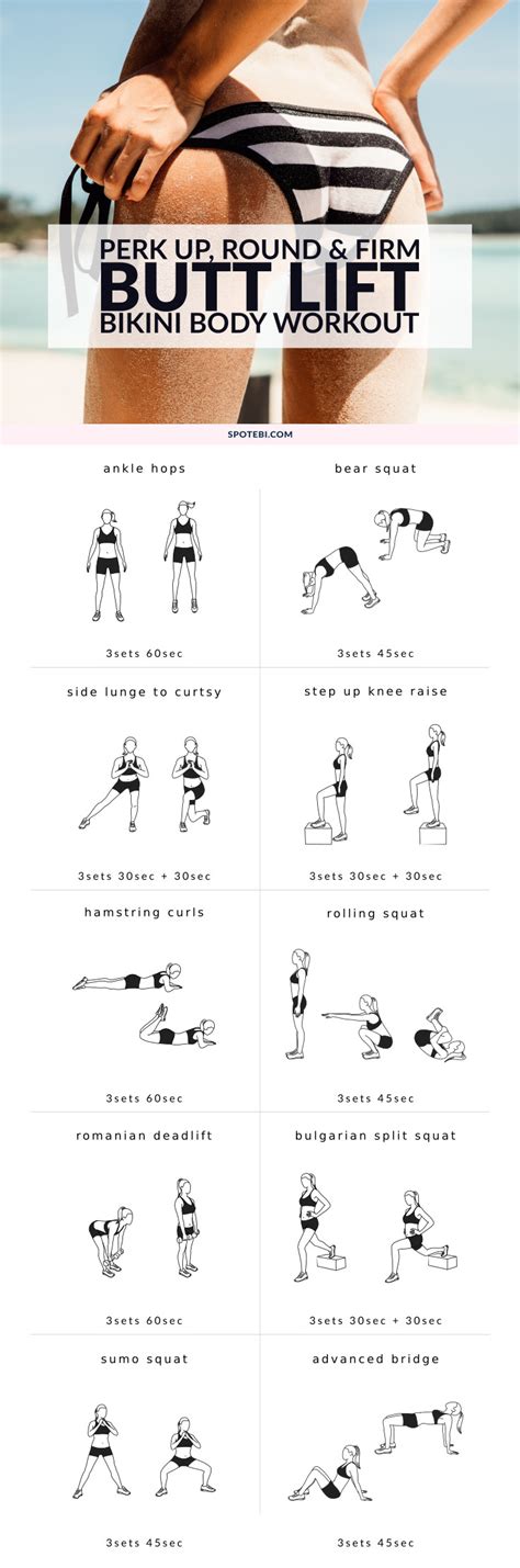 30 Day Butt Workouts For Women To Build Perfect Booty