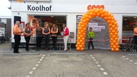 heropening coop koolhof supermarkt pesse youtube