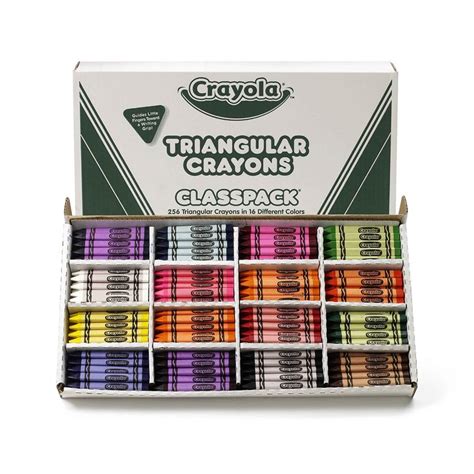 crayola classpack wax crayons