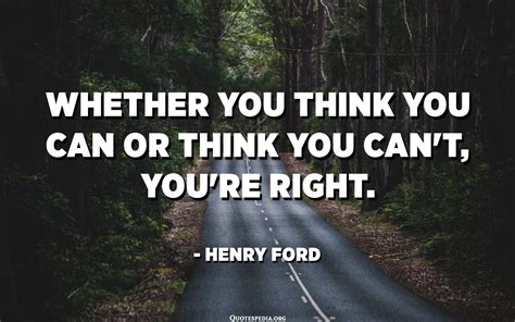 youre  henry ford quotespediaorg