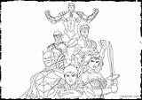 Justice Coloring Pages League Print Young Getdrawings Getcolorings Colorings Color sketch template