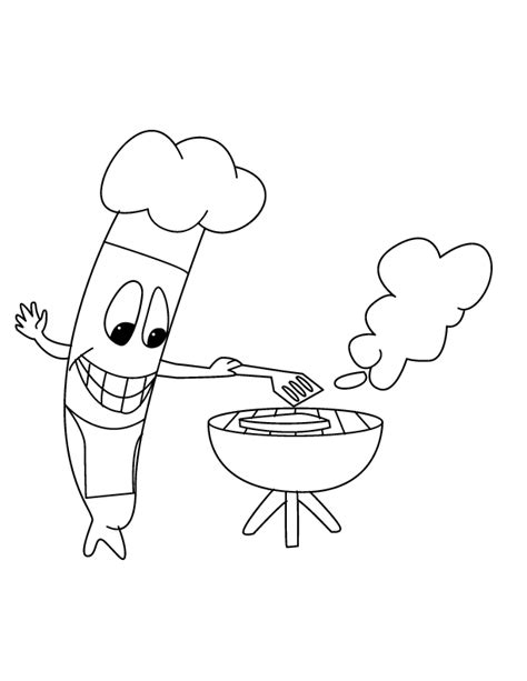 hot dog coloring pages   hot dog coloring pages png